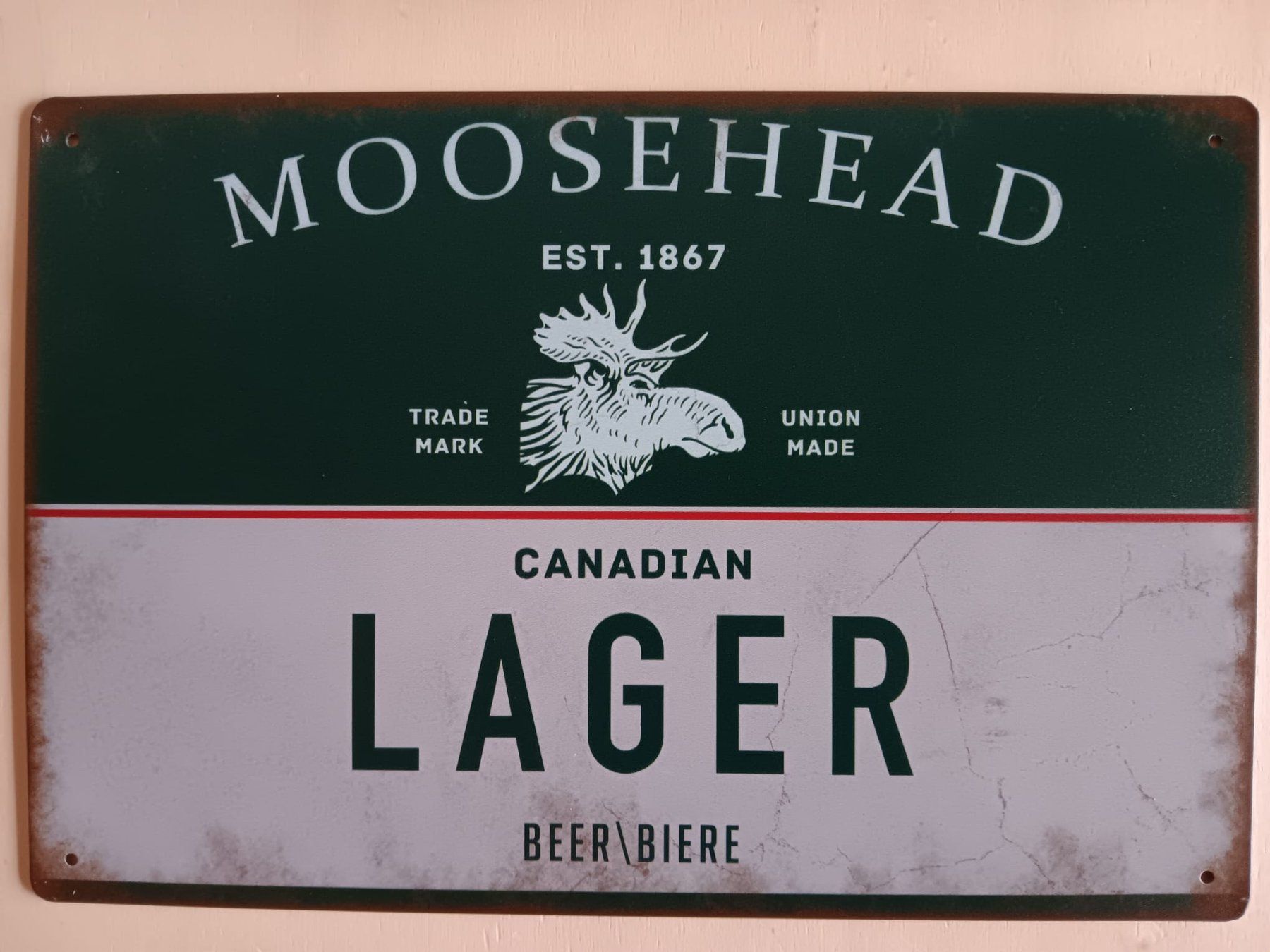 Ecriteaux: Moosehead Blechschild – Neuf (Voir description) à Alberswil par mech350