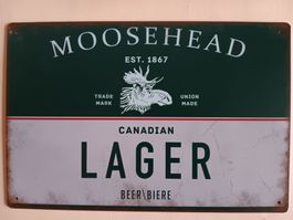 Moosehead Blechschild