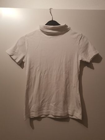 Street One Damen Shirt Kurzarm / S-M / weiss Baumwolle