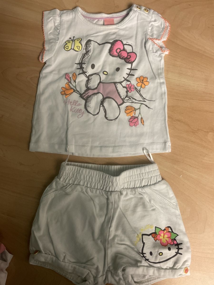 C&A Lotti & Set di vestiti: C&A Hello Kitty Sommer Set, Gr.74, Top Zustand! – Nuovo (secondo la descrizione) da Obergerlafingen venduto da cabo4