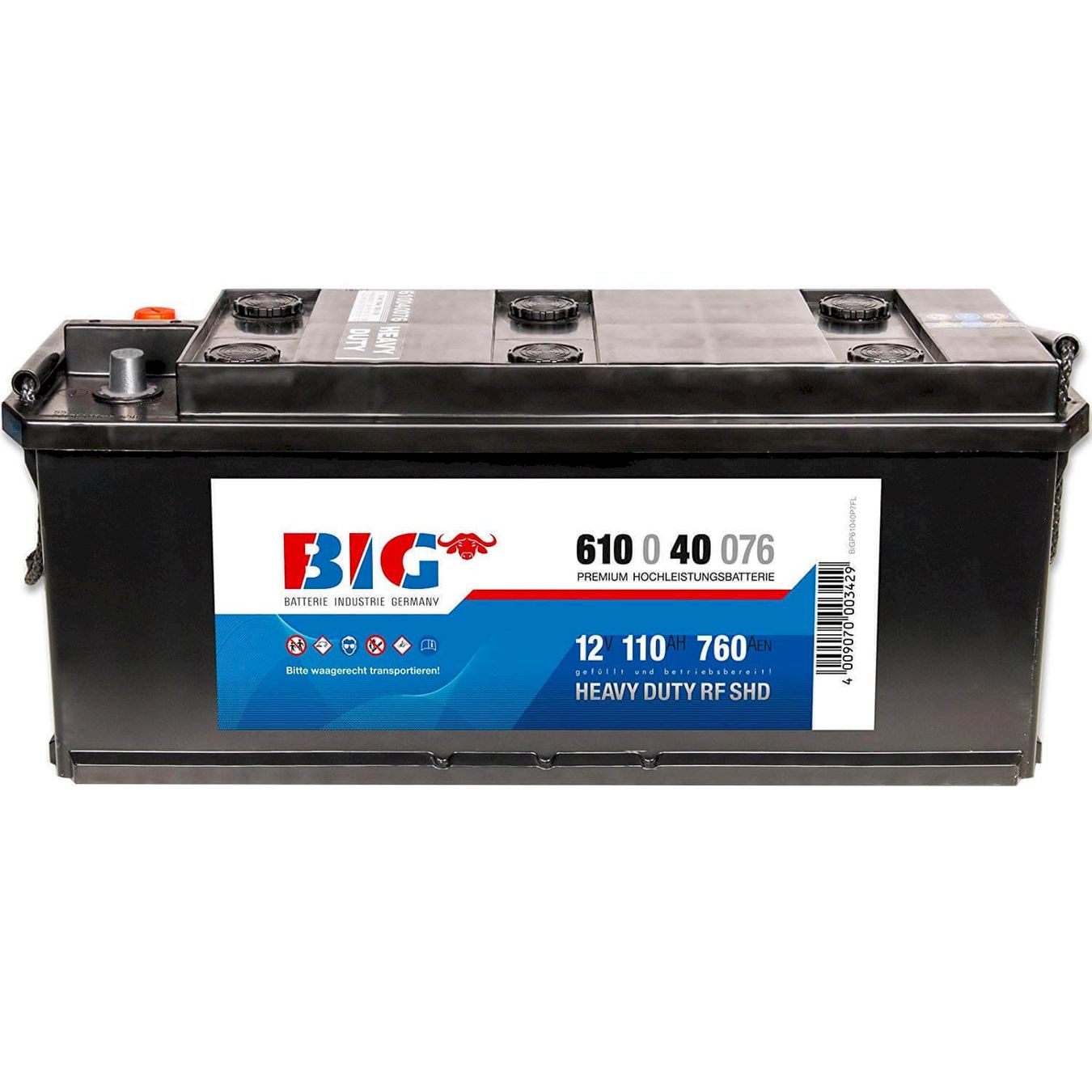 Batterie: BIG 12V 110Ah Batterie – Nuovo e nell'imballaggio originale da Bottighofen venduto da zaap 1