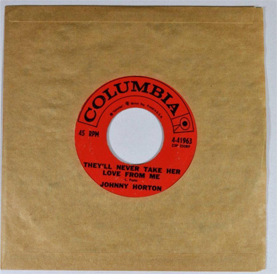 Dischi in vinile: Single: JOHNNY HORTON - Sleepy Eyed John – Usato da Frenkendorf venduto da Yard-Sale-2000 1