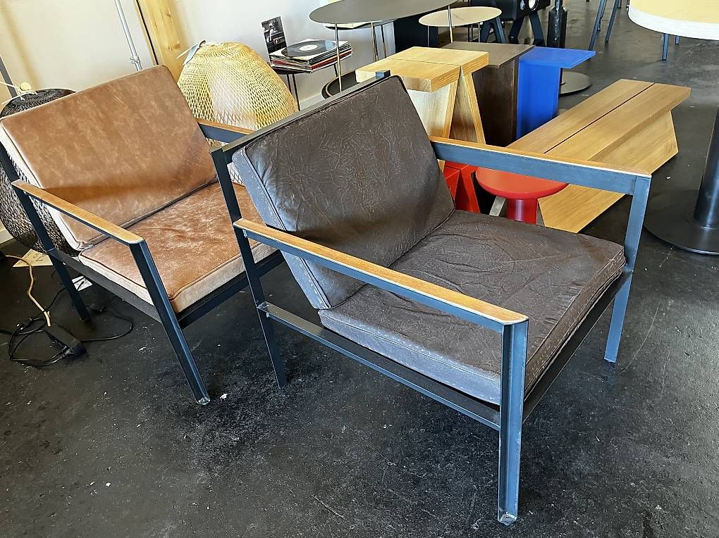 Poltrone: Bollo Sessel (Fogia) in hellgrau/weiss – Usato da Seengen venduto da Giho 4