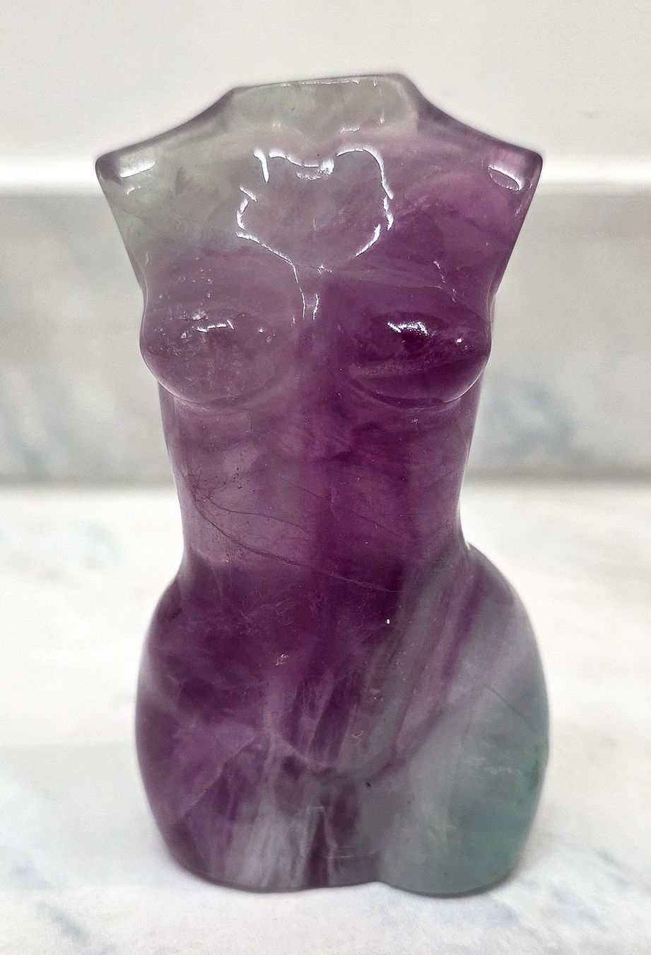Minerali & Pietre curative: Fluorit Lady 262g – Nuovo e nell'imballaggio originale da Matzingen venduto da Shay_Crystalz 1