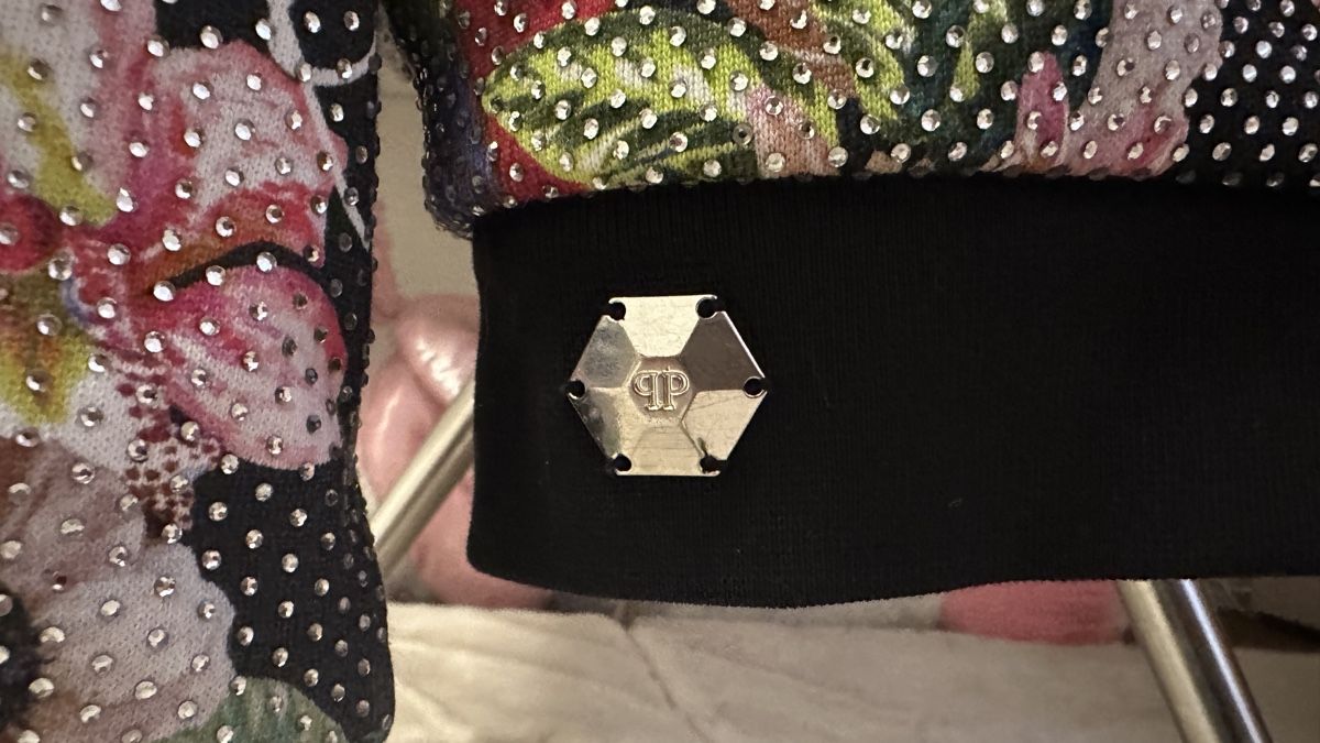 Philipp Plein Jacken & Mäntel: Philipp Plein Jacke mit Blumenmuster, Grösse 12-13J. – Neu (gemäss Beschreibung) aus Jonen von rdi_qj9p 4