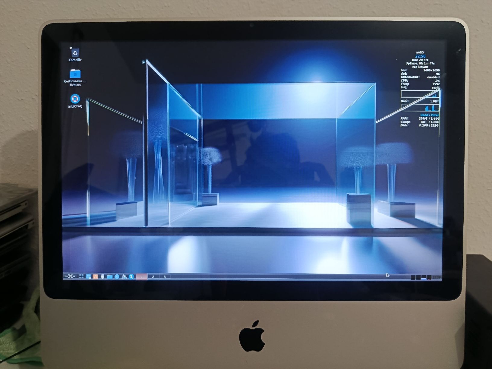 Apple PC: iMac 20" pouces Linux  – Usato da Le Grand-Saconnex venduto da lui_sj2n