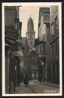 Zürich, Strassenpartie in der Altstadt