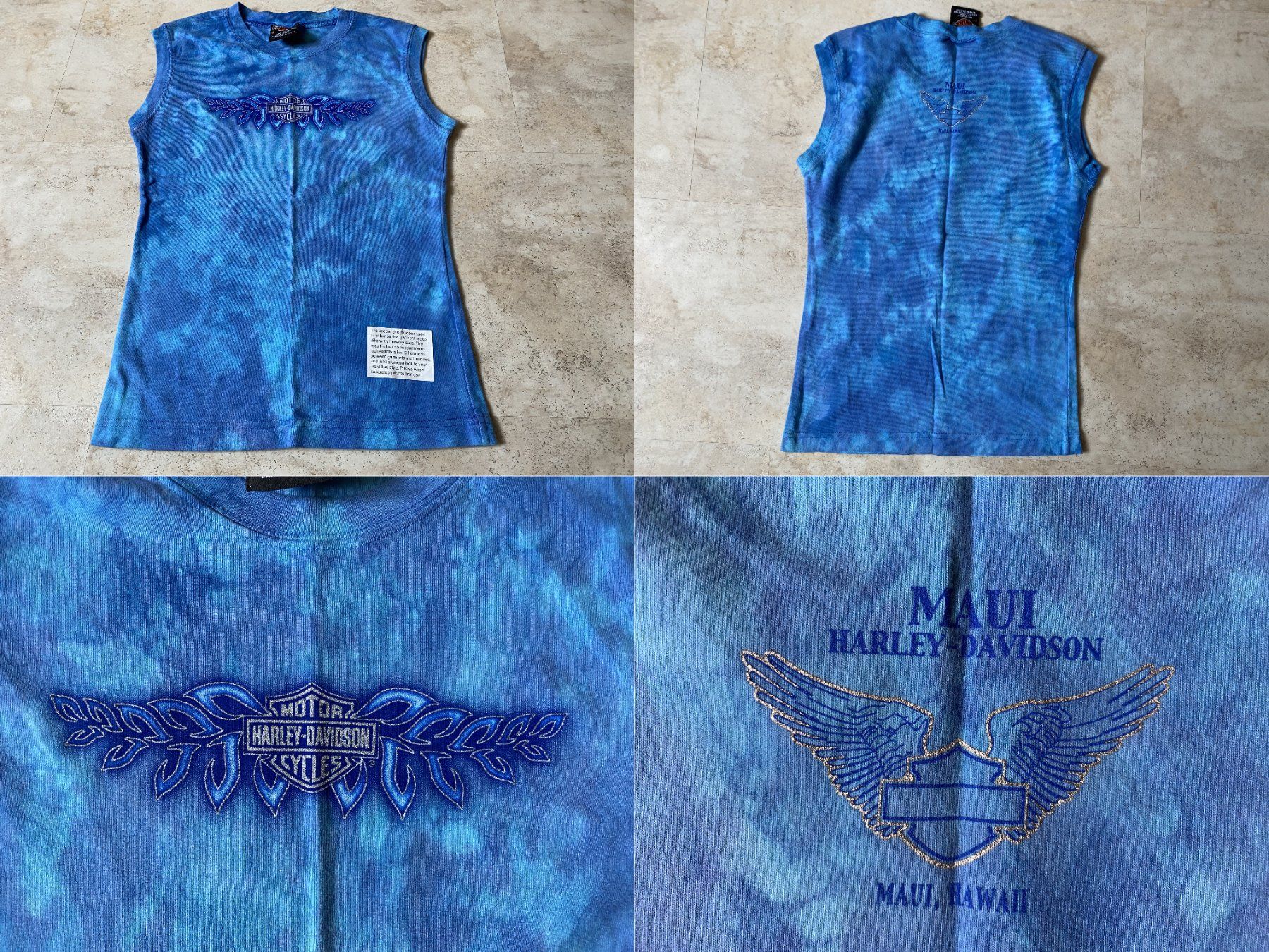Tops: Harley Davidson Maui Hawaii Top - NEU – Neu (gemäss Beschreibung) aus Langwiesen von Restposten-24