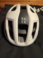 ROCKRIDER Velohelm Rockrider Race Mips weiss Gr. L (59-62cm)
