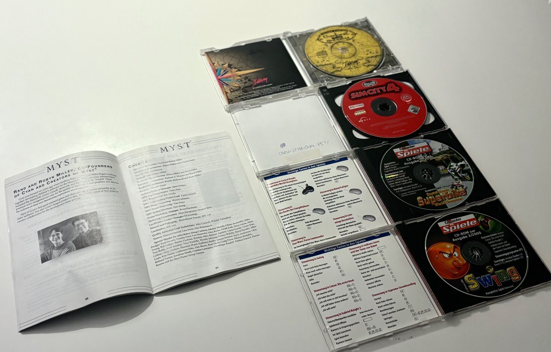 Spiele: PC GAMES, DISC, 4STK., ANLEITUNG, VINTAGE, CONQUEST... – Gebraucht aus Dachsen von Sven_Jasper 2