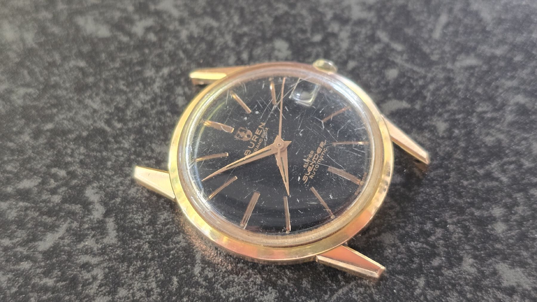 Orologi: Buren Super Slender automatique – Usato da Cressier NE venduto da Oldwatch94 3