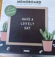 Memoboard mit Buchstaben und Zahlen - Neu!