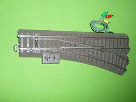 Märklin C-Gleis 24612 Rechtsweiche m. Antrieb dreckig, ok KD