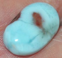 Cabochon L-4250 – Larimar 19X12mm