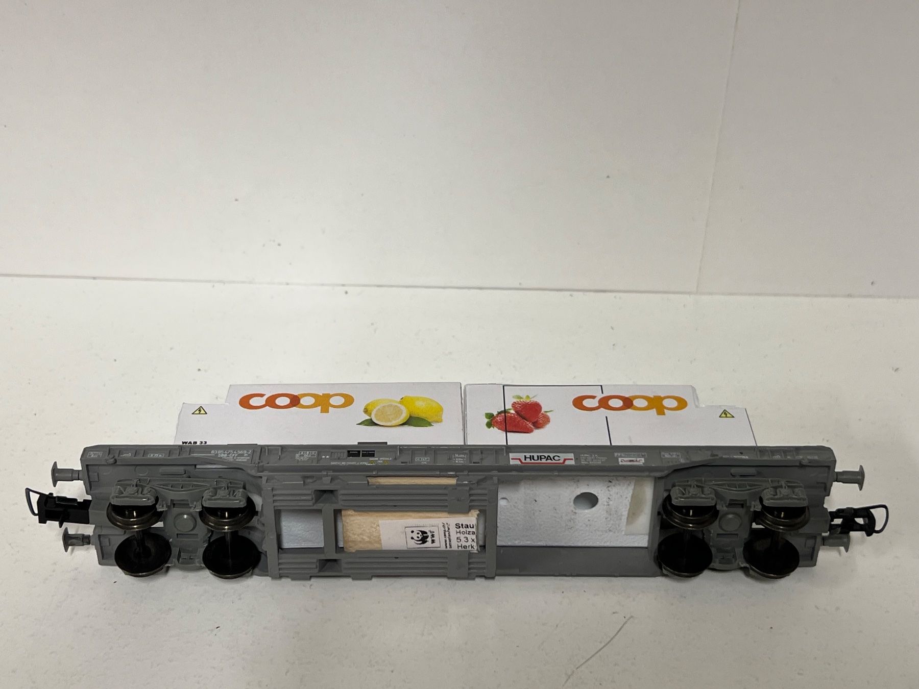 Roco Modelleisenbahnen: Roco Hupac Coop  H0 DC – Gebraucht aus Geroldswil von TopTrain54 5