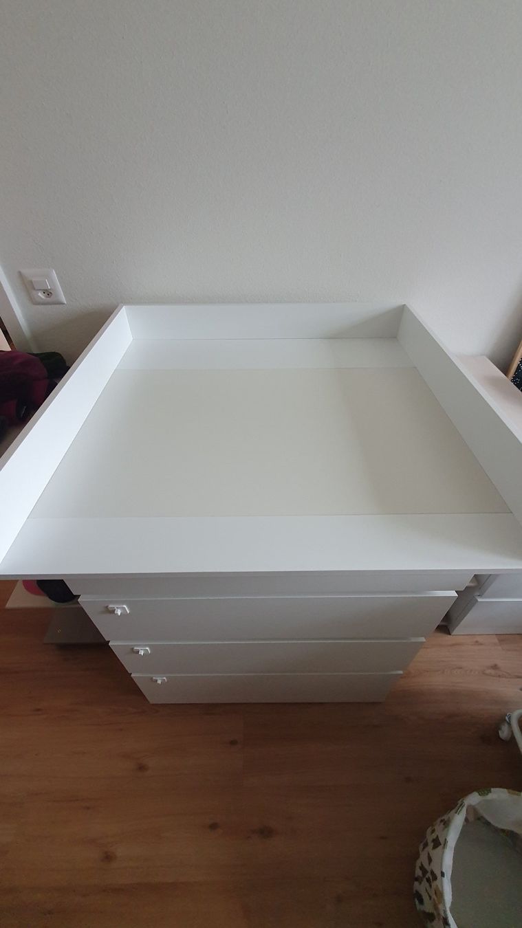 Wunderschne Ikea Wickelaufsatz Malm Fotos