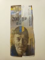 Billet de banque 200 CHF - Charles Ferdinand Ramuz - 2013