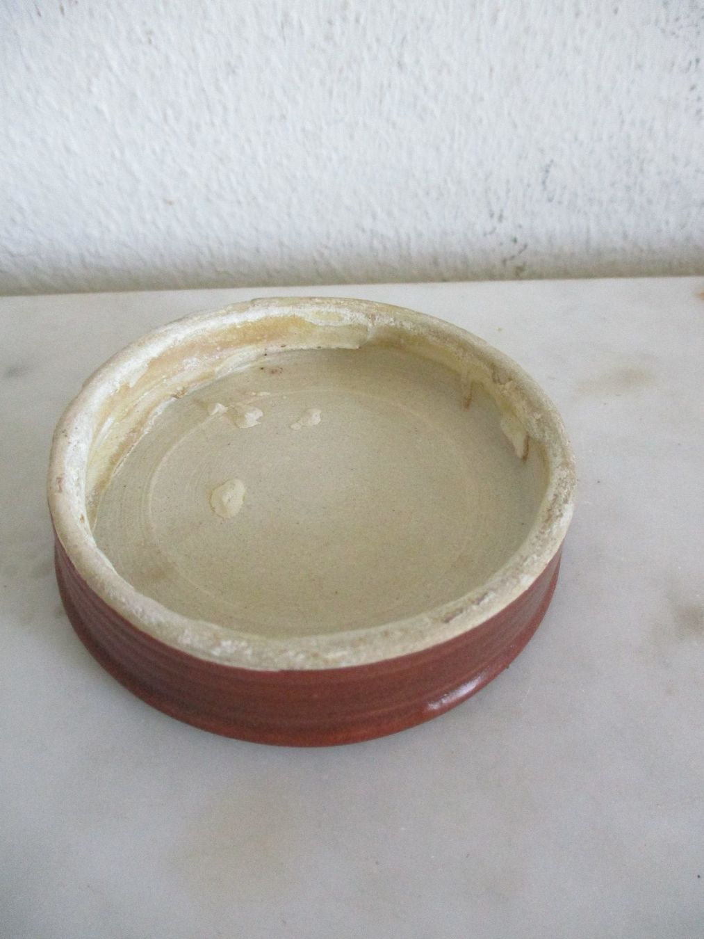 Töpfe: Altes Steingut Keramik Töpfchen mit Deckel glasiert – Gebraucht aus Marly von Rolmax 6