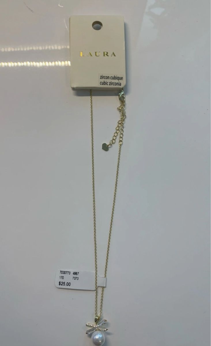 Catenine: Elegante Halskette mit Perle NEU – Nuovo e nell'imballaggio originale da Sevelen venduto da Ch_2026_1
