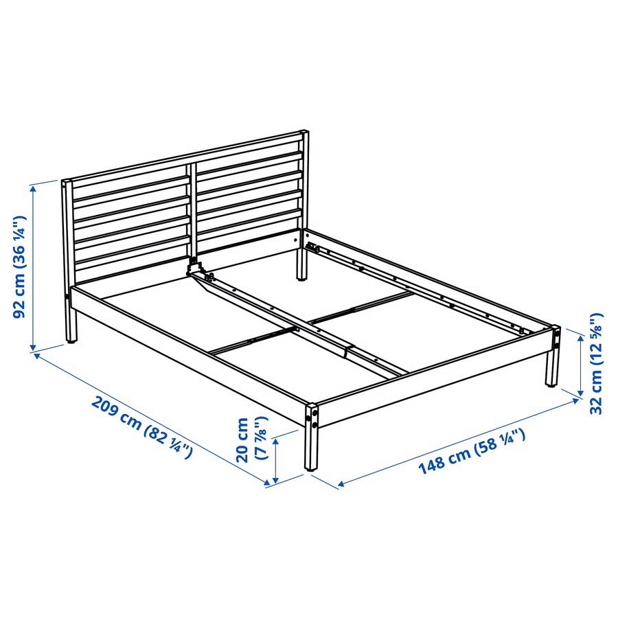 Ikea Betten: 140 Bett inkl. Lattenrost – Gebraucht aus Freidorf TG von Nhonho 1