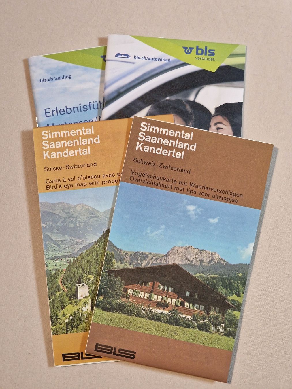 Documenti: Konvolut BLS-Prospekte – Usato da Konolfingen venduto da Nostalgiker