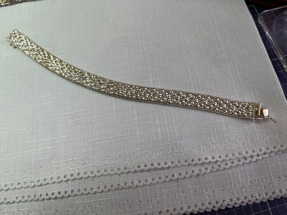 Bracciale Donna In Argento 925 Catena Figaro Rotonda - Sottile 2,1 Mm, Lunghezza 19 Cm, Gioiello Fine Eleganza