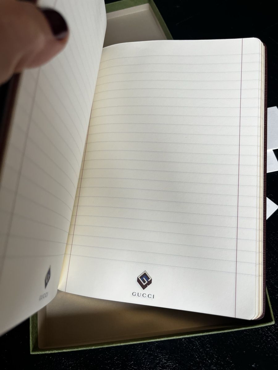 Gucci Blocchi: Original Gucci Notebook  – Nuovo e nell'imballaggio originale da Zürich venduto da Lifestyle1 5
