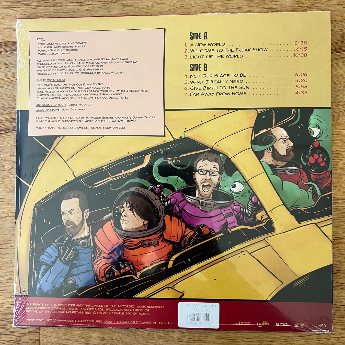 Dischi in vinile: RPWL - Tales From Outer Space / 1. EU-Press. 2019 - Green – Nuovo e nell'imballaggio originale da Gais venduto da soundcave57 2