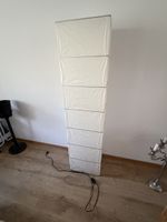 Stehleuchte weiss Papier rechteckig guter Zustand