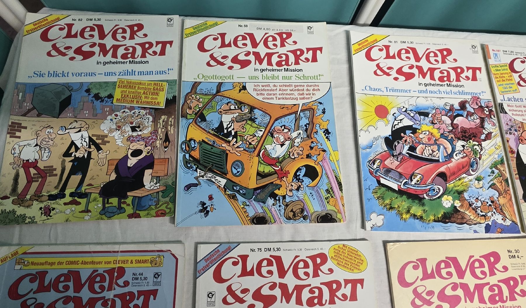 Fumetti: Clever & Smart Comics-Sammlung  20Stk.  – Usato da Küssnacht am Rigi venduto da swiss-pc 2