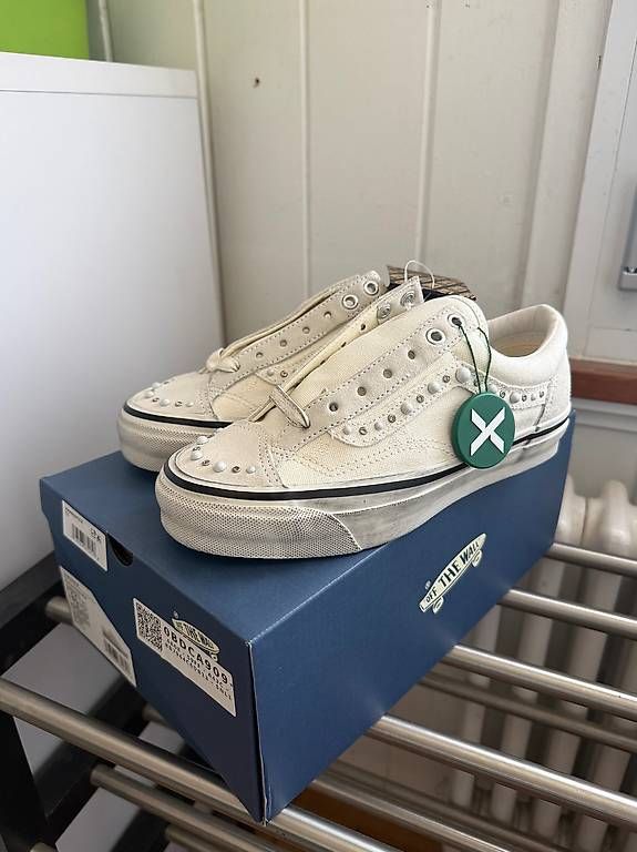 Chaussures hommes: Pearlized Vans Weiss – Neuf avec emballage d'origine à Safnern par Avalona_07