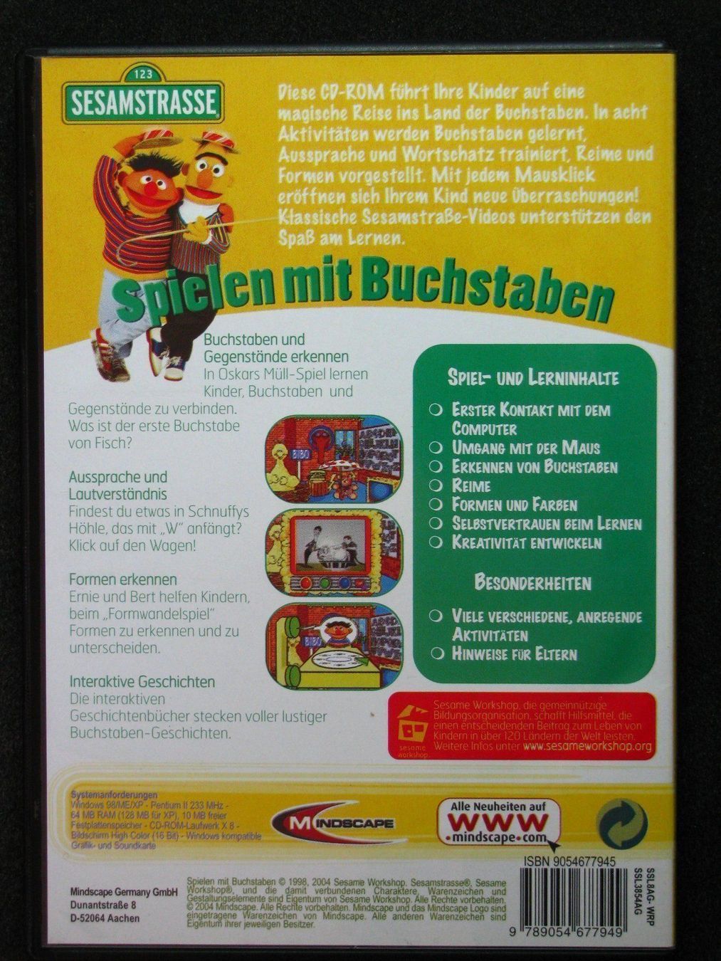 Giochi: CD Rom Sesamstrasse Spielen mit Buch- – Usato da Reitnau venduto da Zaomir 1