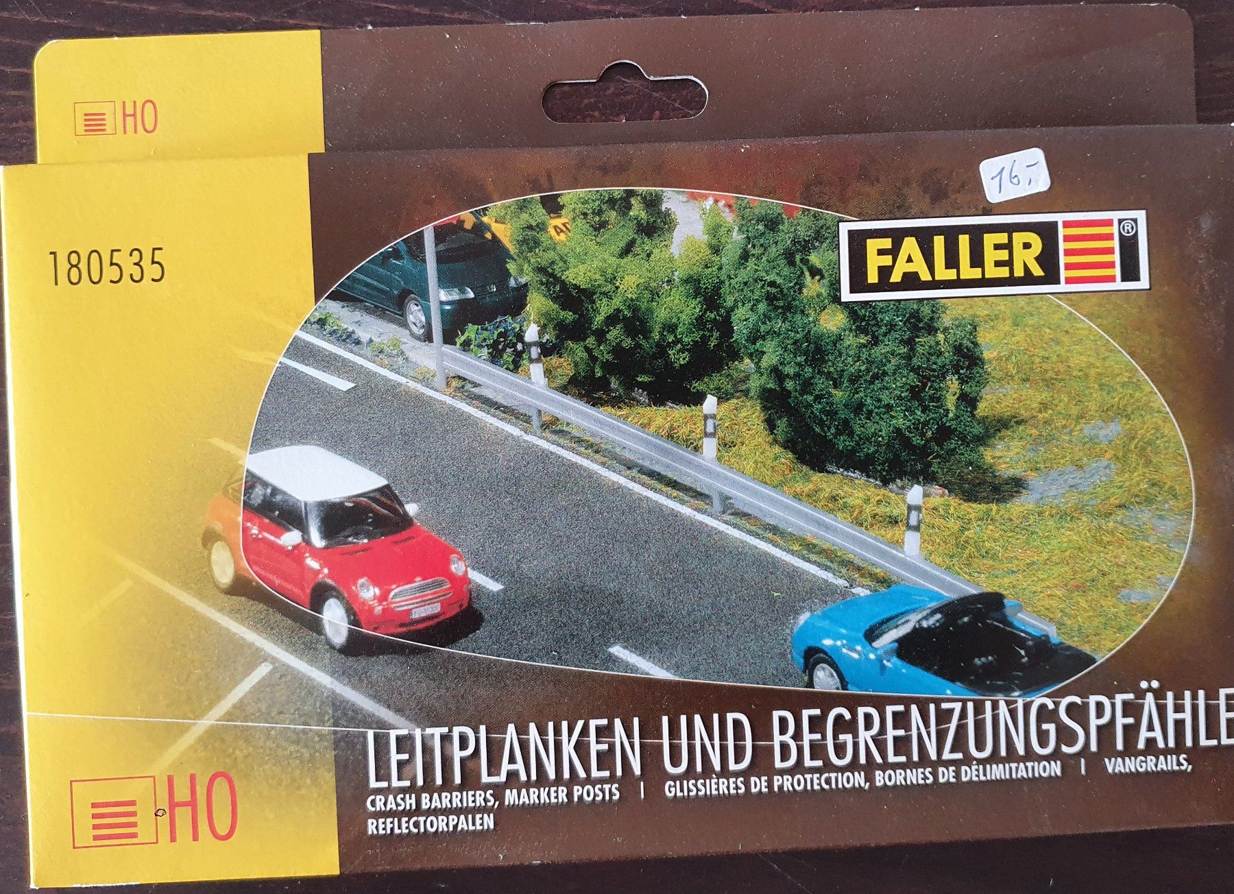Noch Modellini di ferrovie: FALLER:HO: LEITPLANKEN 180535 NEU/OVP – Nuovo e nell'imballaggio originale da Biglen venduto da taunus82