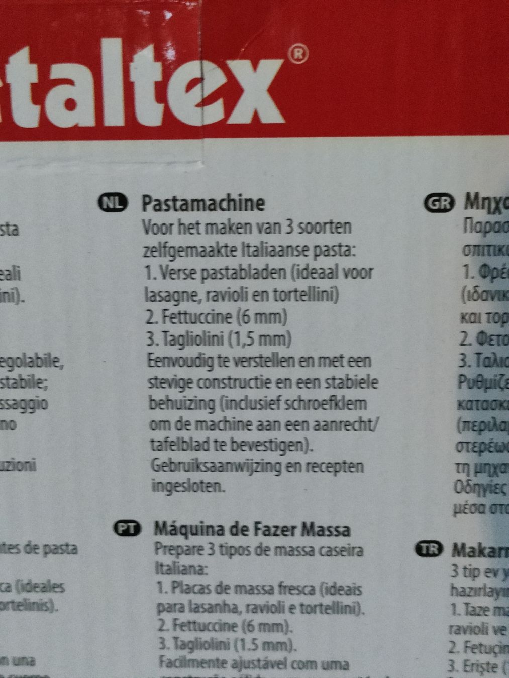Elettrodomestici da cucina: Pastamaschine – Nuovo e nell'imballaggio originale da Scheunen venduto da klare2 1