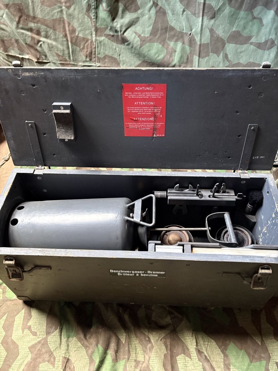 Elettrodomestici da cucina: Schweizer Armee Benzinvergaserbrenner – Usato da Wil ZH venduto da El_Bicho 4