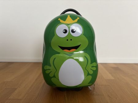 Kinderkoffer Trolly Frosch Rollkoffer