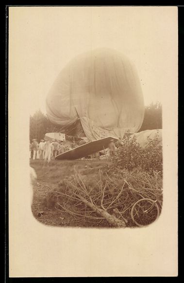 Foto & Poster: Foto-AK Rethel, Zeppelin Alsace – Usato da Berlin venduto da bartko-reher