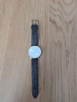 Michael Kors Damenuhr, braunes Lederarmband, Top!