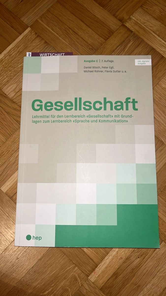 Libri: Gesellschaft Lehrmittel 7. Auflage – Nuovo (secondo la descrizione) da Dübendorf venduto da ani_xht5