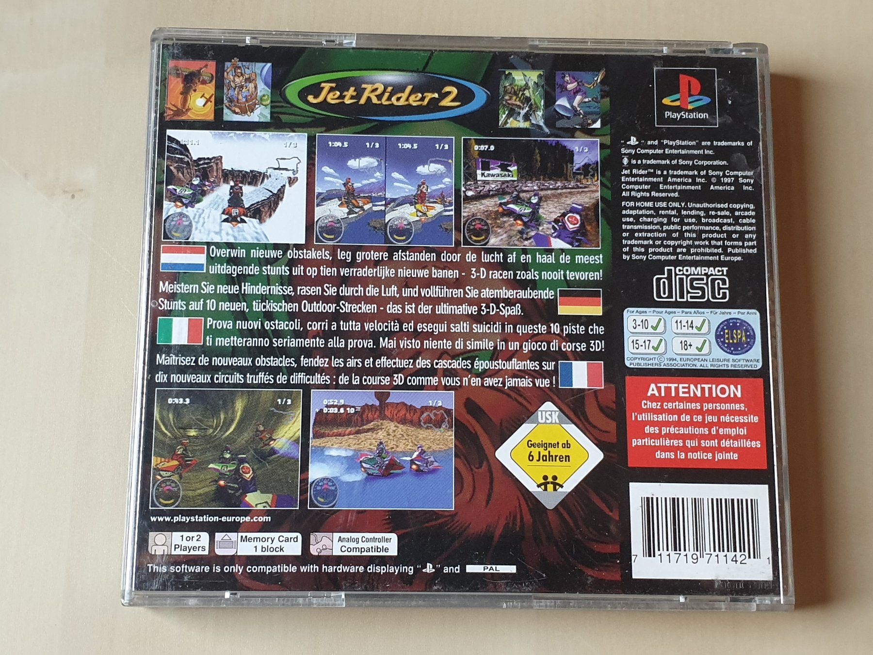 Sony Giochi: Jet Rider 2 – Usato da Stansstad venduto da collectorsshop 1