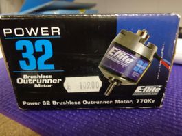 Power 32 Brushless Aussenläufer Motor 770kv von E-Flite neu