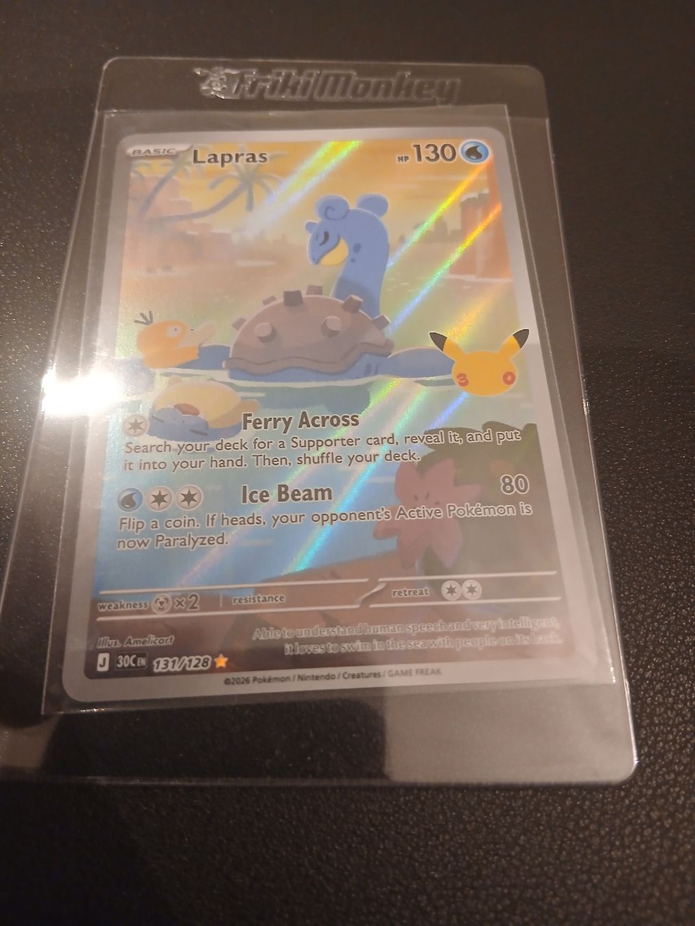 Pokémon Carte collezionabili: Lapras Pokémon 30th Celebration Englisch – Nuovo (secondo la descrizione) da Regensdorf venduto da Baba_Basar 2
