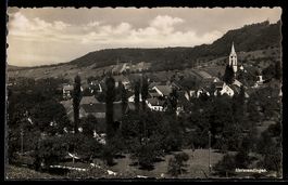 Unterendingen, Dorfansicht mit Kirche un