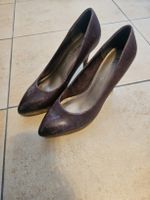 Tamaris Pumps Leder braun Plateau Grösse 38 gebraucht