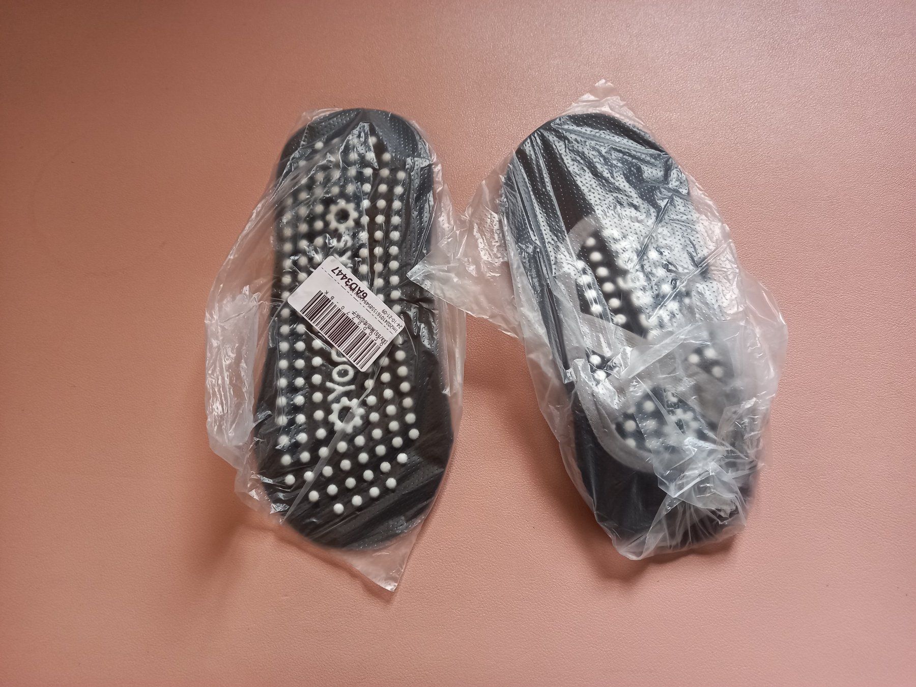 Lot De 2 Chaussettes De Yoga Pilates Wildfox - à Volants, Antidérapantes, Femme