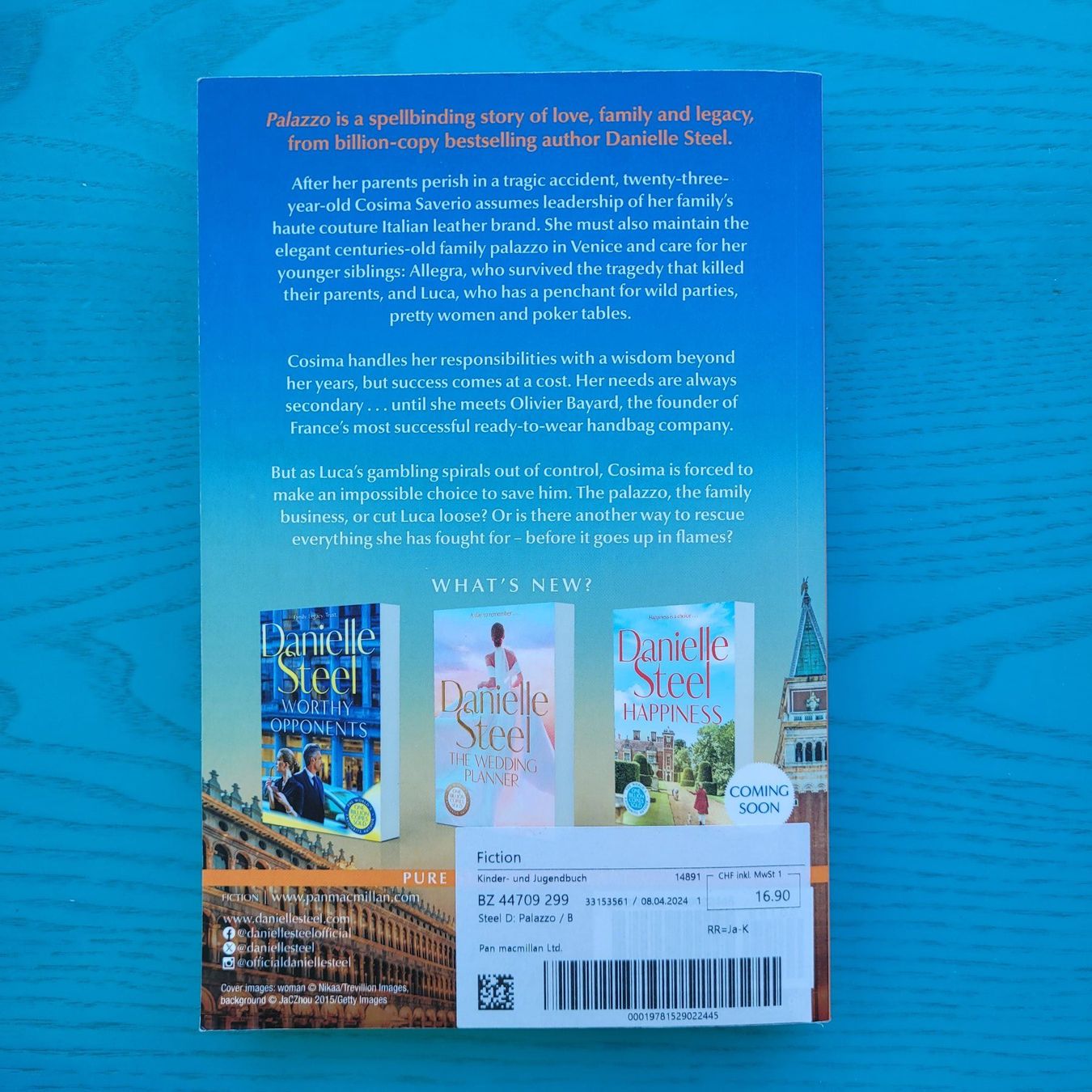 Libri: Danielle Steel- Palazzo – Usato da SCHÜBELBACH venduto da CoKaHa 1