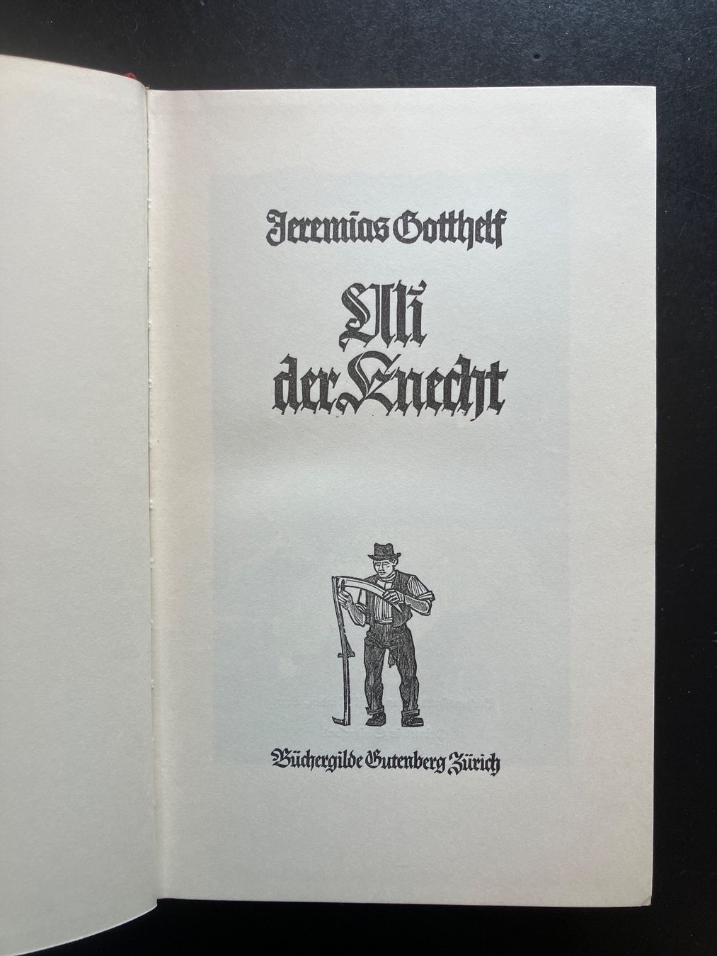 Bücher: Uli der Knecht. J. Gotthelf, antik – Gebraucht aus Wangen ZH von day01 1