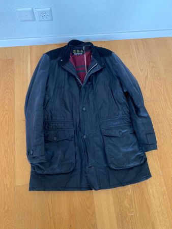 BARBOUR TARTAN NAVY GRÖSSE XL PLUS BARBOUR WESTE XL