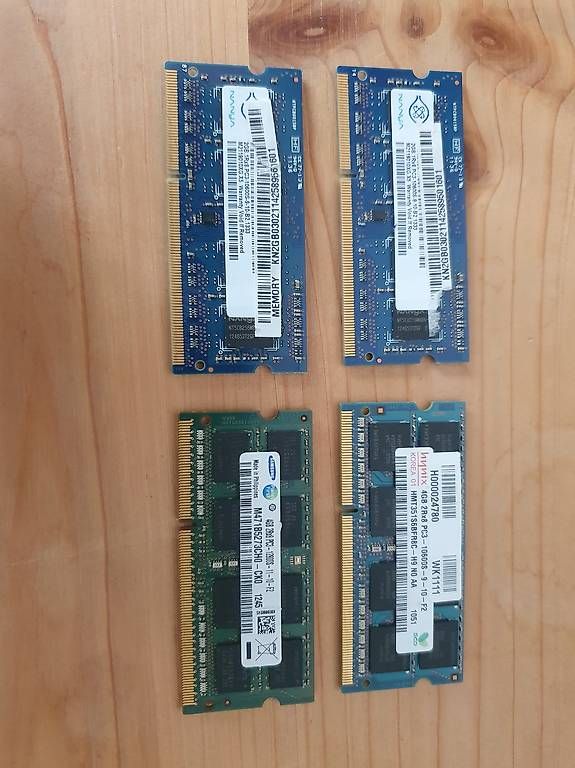 Memory / RAM: RAM 2x4Gb & 2x2Gb – Gebraucht aus Chur von jos_qk78