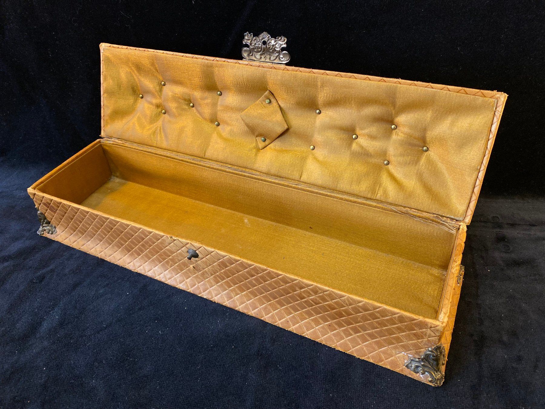 Barattoli: Seltene Antike Handschuh Box um 1890 – Usato da Schaffhausen venduto da vintageworld 5